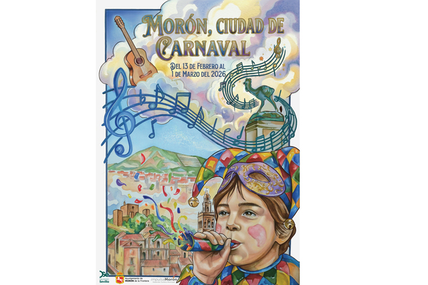 CARTEL Y PROGRAMA CARNAVAL 2026 MORÓN DE LA FRONTERA