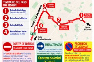 La Vuelta a España provocará cortes de tráfico en Morón este miércoles desde las 14:00 horas