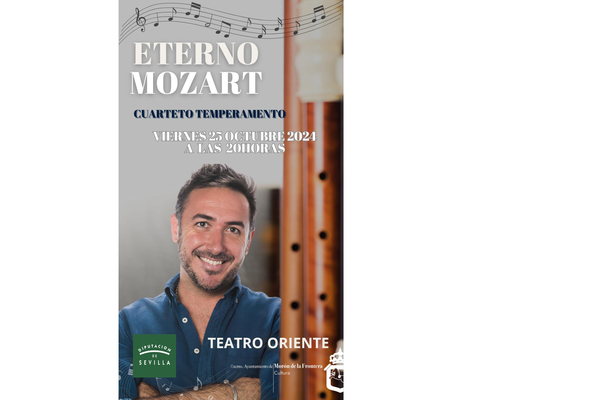 ETERNO MÓZART - CUARTETO TEMPERAMENTO