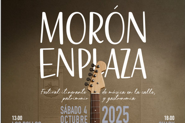 II Morón EnPlaza. Festival itinerante de música en la calle y gastronomía