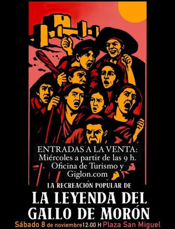 RECREACIÓN POPULAR DE LA LEYENDA DEL GALLO DE MORÓN