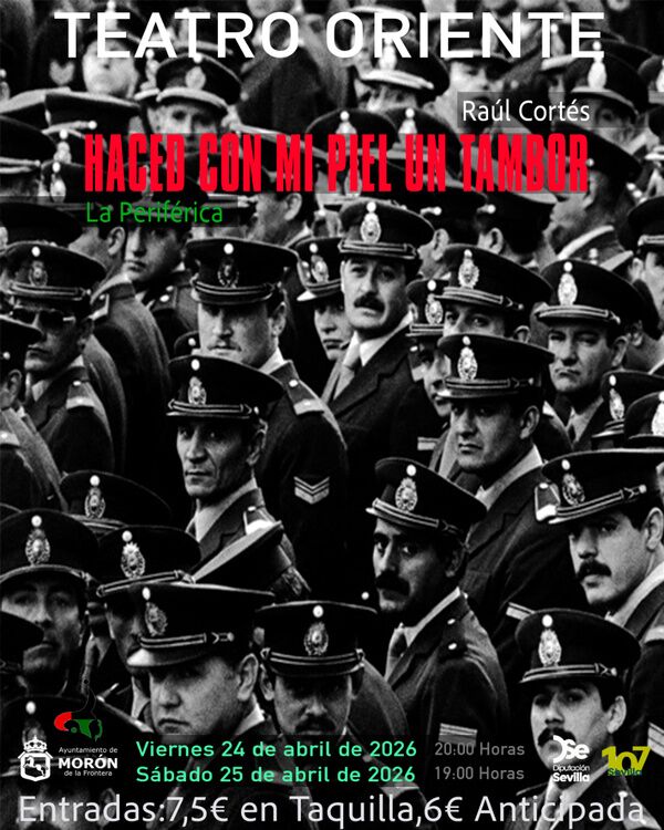 TEATRO: HACED CON MI PIEL UN TAMBOR  La Periférica – Compañía de Cómicos
