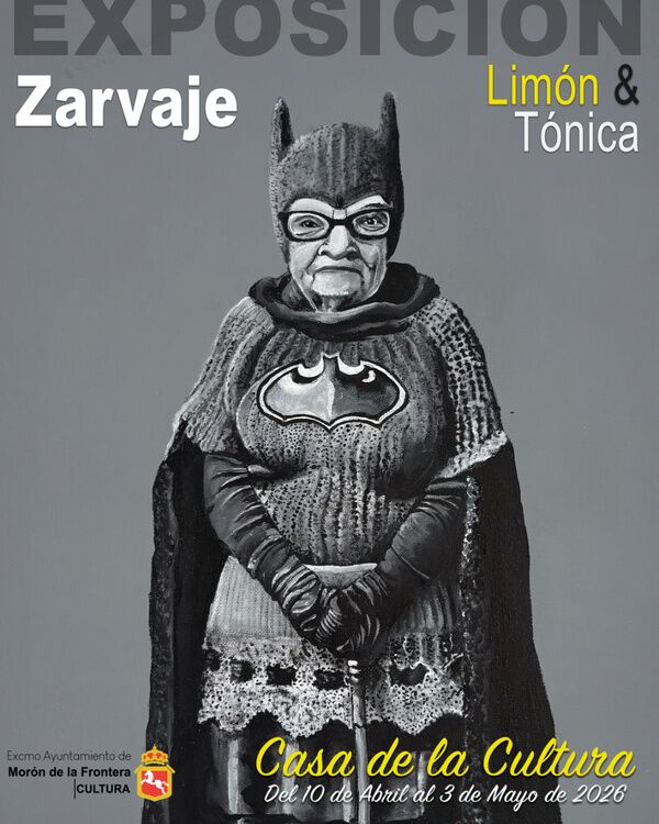 Limón & Tónica presentan «Zaravaje» en el patio de las columnas de la Casa de la Cultura Fernando Villalón, una muestra que puede visitarse hasta el 3 de mayo