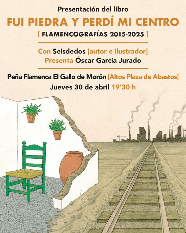 El ilustrador Álvaro Seisdedos estará acompañado por el economista Óscar García Jurado