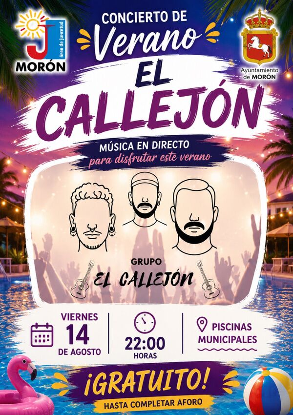 Las Piscinas Municipales acogen el próximo viernes la segunda y última edición de los conciertos Nocturnos de Verano
