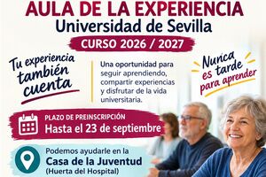 El curso comienza en el Aula de la Experiencia. Queda abierto el plazo para la inscripción de nuevos alumnos