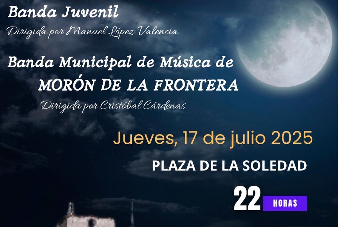 Morón continúa celebrando el verano con música tras el éxito del Gazpacho Andaluz
