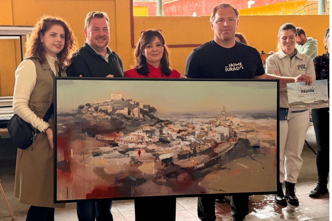 Jaime Jurado gana el XIX Concurso de Pintura Rápida de Morón en una edición que ha contado con participantes procedentes de toda la geografía andaluza