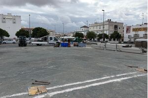 El Recinto Ferial de Morón comienza a transformarse de cara a la celebración de la Feria 2026, que tendrá comienzo el próximo 17 de septiembre