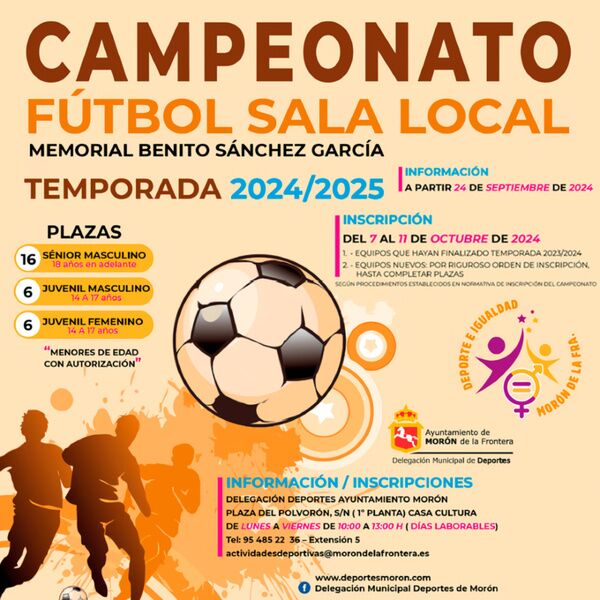 Campeonato fútbol sala