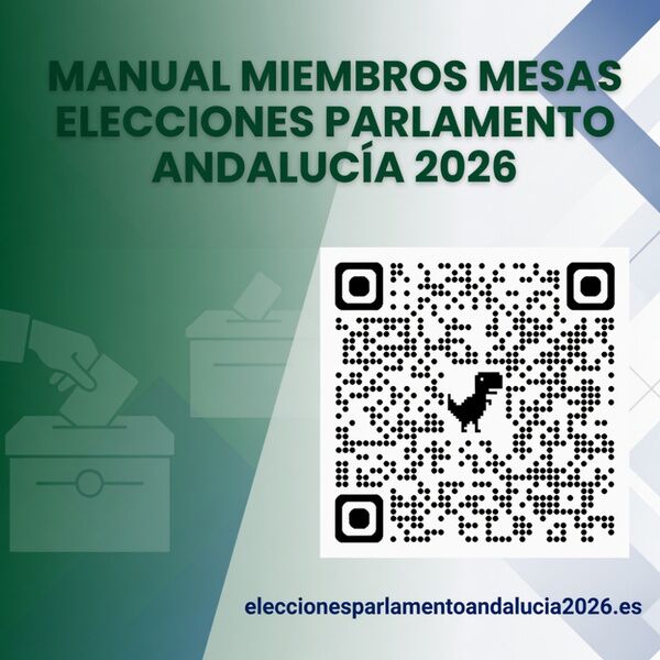 Manual Miembros mesas elecciones parlamento andalucía 2026